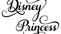 Disney Font Words Mama's Little Princess Svg Files Disney Font Words Mama's Little Princess Svg Files: A Royal Collection For Special Creations