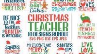 Christmas SVG For Teachers Christmas SVG For Teachers: The Ultimate Guide To Spread Holiday Cheer In The Classroom