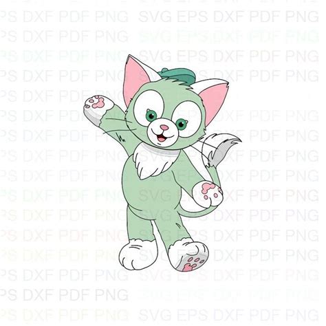 Disney Friend Of Duffy Gelatoni Svg File Disney Friend Of Duffy Gelatoni SVG File: Unleash Your Artistic Creativity With The Charming Cat