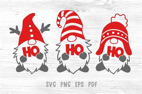 Christmas Gnome SVG Christmas Gnomes: Capture The Magic With Enchanting SVG Designs