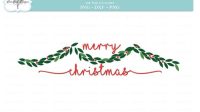 Christmas Garland SVG Free Christmas Garland SVG Free: Deck Your Halls With Festive Cheer