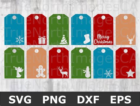 SVG Christmas Gift Tags Free Unleash Your Creativity With Free SVG Christmas Gift Tags