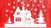 Christmas House SVG Christmas House SVG: Deck Your Halls With Festive Cheer