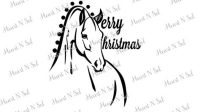 Christmas Horse SVG Christmas Horse SVG: The Perfect Way To Celebrate The Season