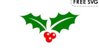 Christmas Holly SVG Free Christmas Holly SVG Free: A Festive Addition To Your Holiday Crafts