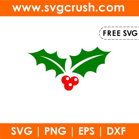 Christmas Holly SVG Free Christmas Holly SVG Free: A Festive Addition To Your Holiday Crafts