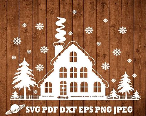 Christmas House SVG Free Christmas House SVG Free: Deck Your Halls With Festive Cheer