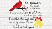 Christmas In Heaven SVG Christmas In Heaven: A Celebration Of Love And Remembrance