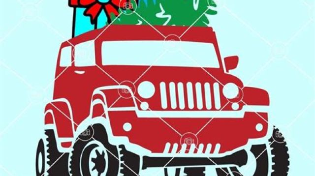 Christmas Jeep SVG Free Unlock The Spirit Of Christmas With Free Jeep SVG Designs