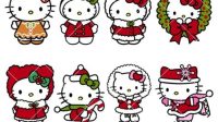 Christmas Hello Kitty SVG Free Christmas Hello Kitty SVG Free: Bring Festive Cheer To Your Projects