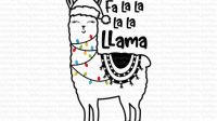 Christmas Llama SVG Christmas Llama SVG: Unwrap The Festive Charm Of The Andes