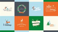 Christmas Logo SVG Christmas Logo SVG: Elevate Your Holiday Branding With Stunning Designs