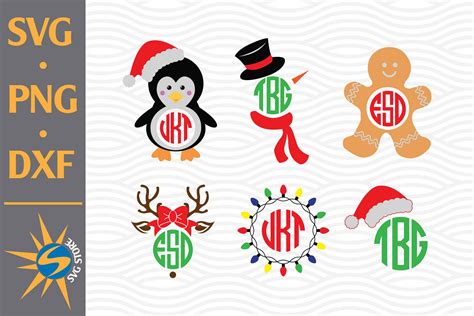 Christmas Monogram SVG Christmas Monogram SVGs: A Festive And Personalized Touch For Your Holiday Celebrations