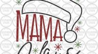 Christmas Mama SVG Christmas Mama: The Perfect Way To Celebrate The Holidays