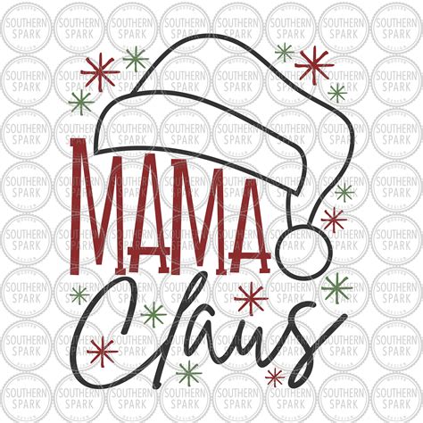 Christmas Mama SVG Christmas Mama: The Perfect Way To Celebrate The Holidays