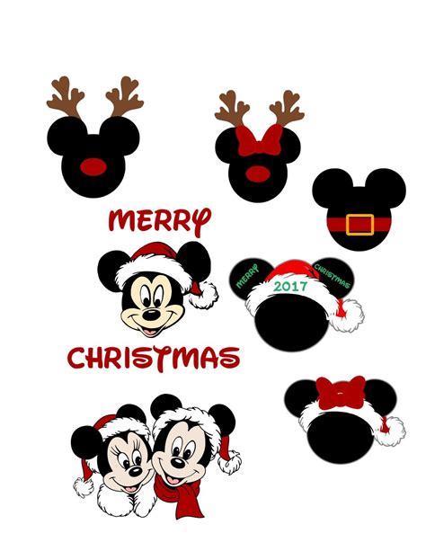 Christmas Mickey SVG Free Christmas Mickey SVG Free: A Festive Collection For Your Holiday Creations