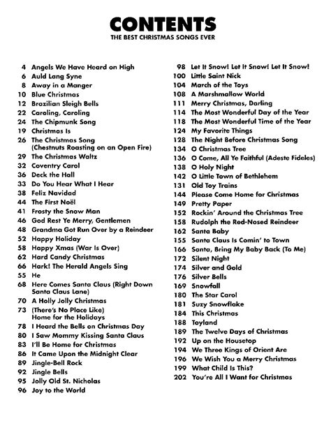 Christmas Song Names Christmas Song Names: A Comprehensive Guide To The Classics