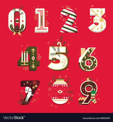 Christmas Numbers SVG Christmas Numbers SVG: The Ultimate Guide To Festive Designs For Your Holiday Projects