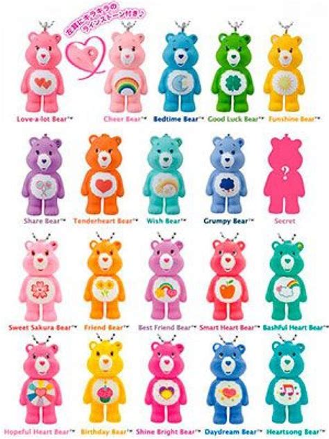 Care Bear Symbols And Names Care Bears: A Symbol Of Love