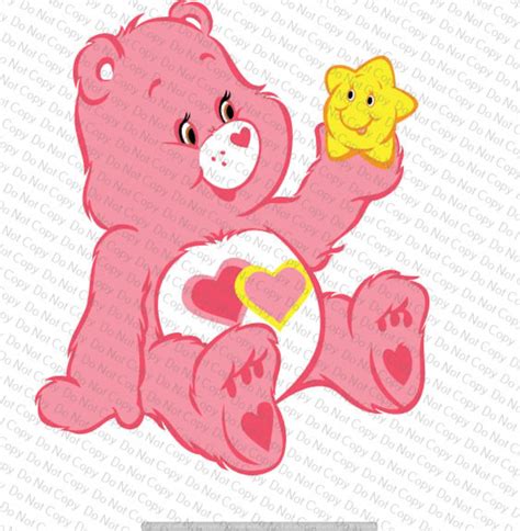 Care Bear SVG Black And White Care Bears: Timeless Symbols Of Love