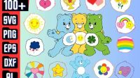 Carebear SVG Care Bears: The Enduring Legacy Of Childhood Magic In SVG Format