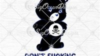 Dont Fucking Care Bear SVG Don't Fucking Care Bear SVG: Express Your Apathy With Style