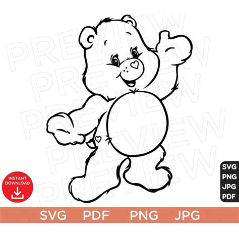 Drawing Care Bear SVG Conclusion: Drawing A Care Bear SVG With Ease And Precision