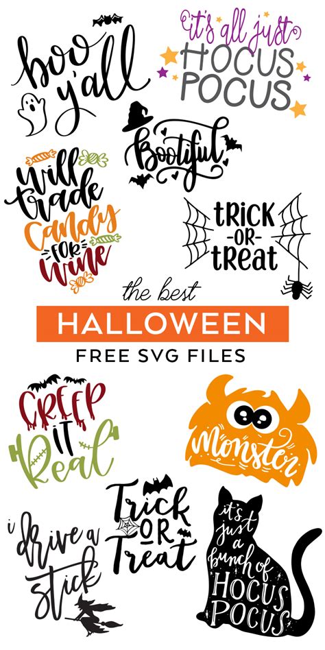 Free Halloween SVG Files For Cricut Halloween SVG Files For Cricut: Spooktacular Designs For Your DIY Projects