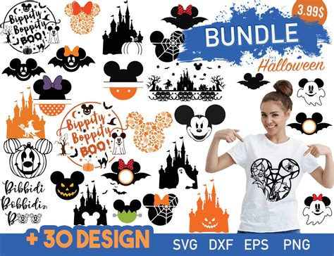 Disney Halloween Shirt SVG Disney Halloween Shirt SVG: Unleash Your Spooky Style With Magical Designs