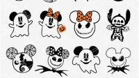 SVG Disney Halloween Embrace The Enchanting World Of SVG Disney Halloween: A Journey Of Spooktacular Crafts And Festive Creations