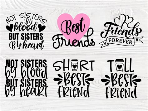 Best Friends SVG Free Best Friends SVGs: A Timeless Expression Of Unbreakable Bonds