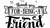 Thank You For Being A Friend SVG The Enduring Appeal Of "Thank You For Being A Friend": An SVG Icon Of Friendship And Nostalgia