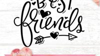 Cricut Best Friend SVG Cricut Best Friend SVGs: Unleash Your Creative Bond