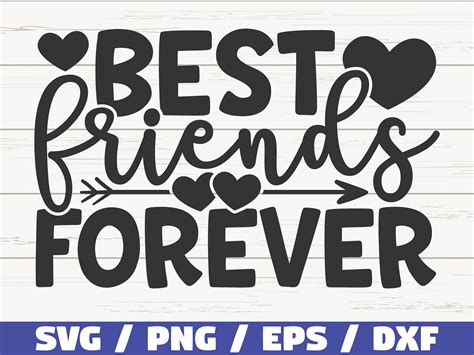 Best Friends Forever SVG Best Friends Forever: A Timeless Bond Immortalized In SVG