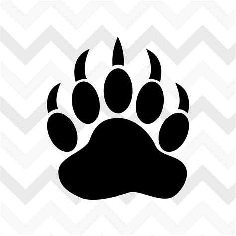 Bear Paw SVG Free Bear Paw SVG Free: Unleash Your Wild Side With Intricate Designs