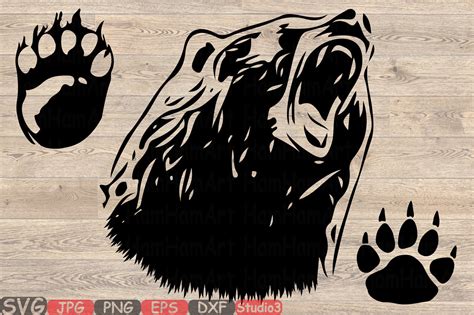 Badass Bear Paw SVG Free Download Badass Bear Paw SVG: Unleash The Savage Spirit Within