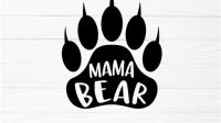 Mama Bear Paw SVG Free Embrace The Strength And Nurture Of Motherhood With Mama Bear Paw SVG Free