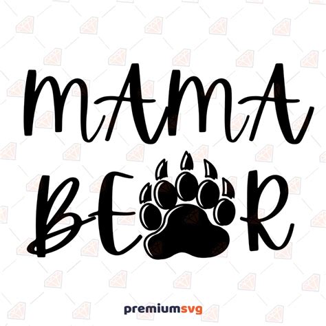 Momma Bear Paw SVG Momma Bear Paw SVG: A Symbol Of Strength