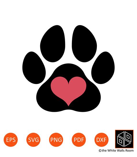 Cat Paw Print SVG Cat Paw Print SVG: The Purrfect Way To Express Your Feline Love