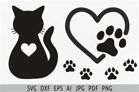 Cat Paws SVG Files Cat Paws SVG Files: Unleash Your Creativity With Feline Charm