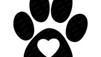 Paw Pring SVG Paw Print SVG: Unleashing The Power Of Pawsitivity In Design