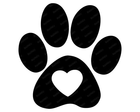 Paw Pring SVG Paw Print SVG: Unleashing The Power Of Pawsitivity In Design