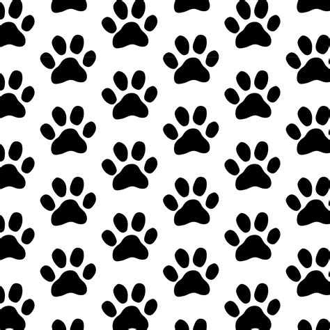 Paw Print Pattern Paw Print Patterns: A Guide To The Enchanting World Of Feline Footprints