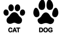 Cat Paw Vs Dog Paw Print Cat Paw Vs Dog Paw Print