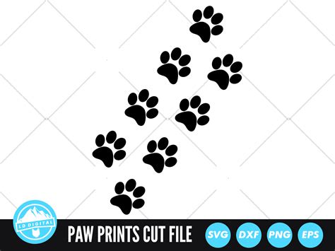 Dog Prints SVG Unleashing The Canine Charm: A Comprehensive Guide To Dog Prints SVGs