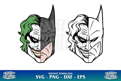 Batman Joker SVG Batman Joker SVG: A Comprehensive Guide To The Iconic Villain's Artistic Depiction