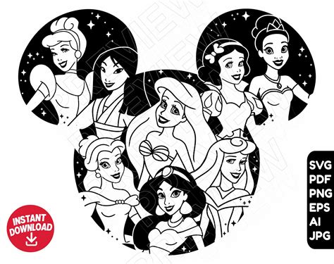 Etsy Disney Svg Files Etsy Disney SVG Files: Unleash Your Inner Disney Magic With Endless Crafting Possibilities