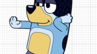 Bluey Dancing SVG Bluey Dancing SVG: Unleash Your Inner Blue Heeler With This Adorable Design