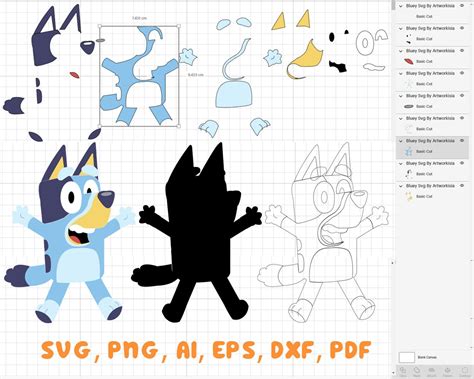 Easy Bluey SVG Unleash The Magic Of Bluey With Our Easy Bluey SVGs