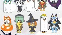 Bluey Halloween SVG Free Unlock The Spooky Fun With Bluey Halloween SVG Free